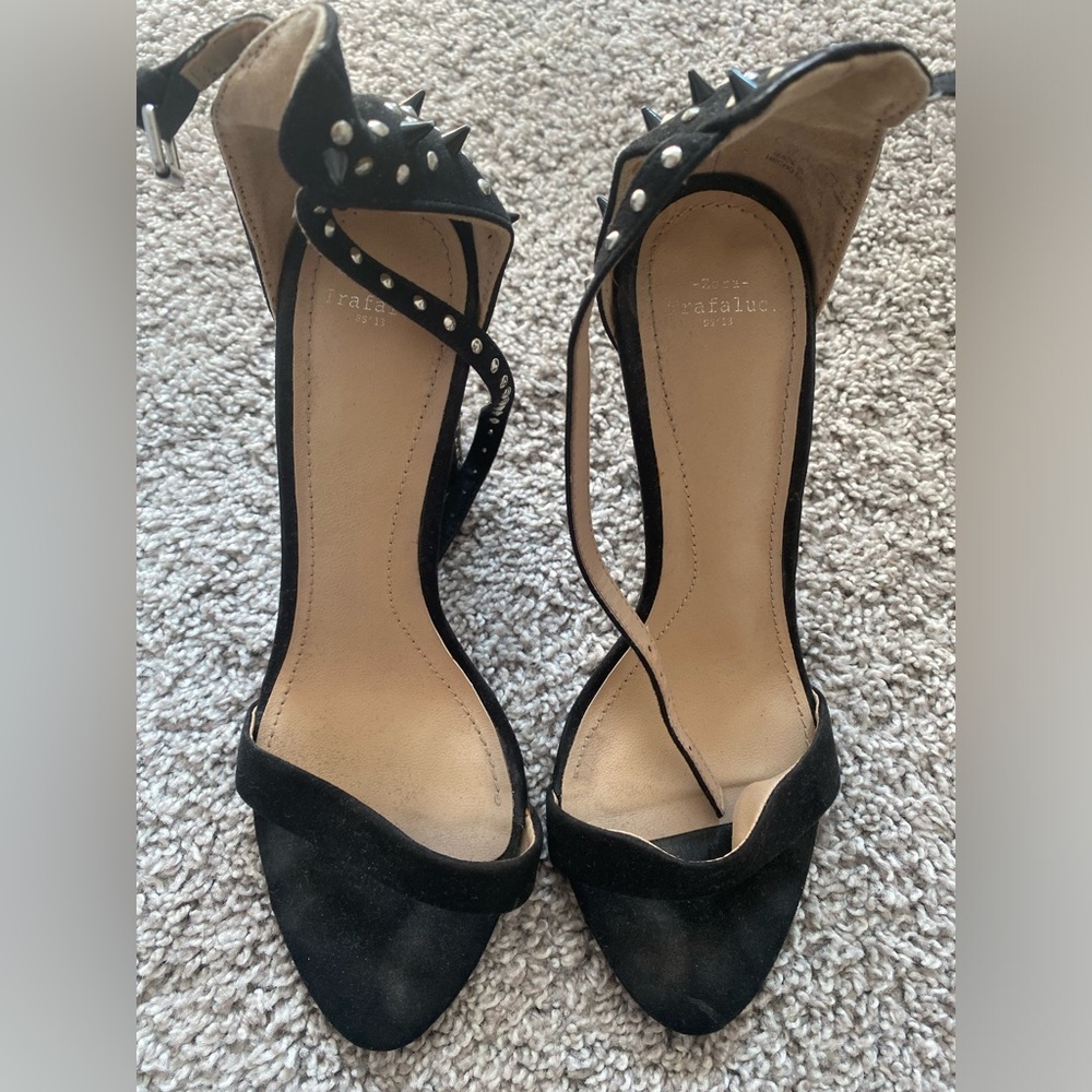 ZARA Black heels in good condition